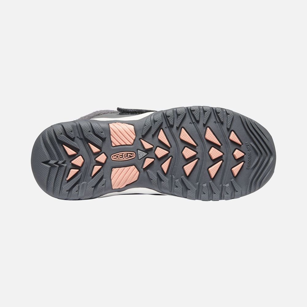 Keen Slip-On Kängor Barn Grå - Kootenay Iii Waterproof Boots - 923768OWR